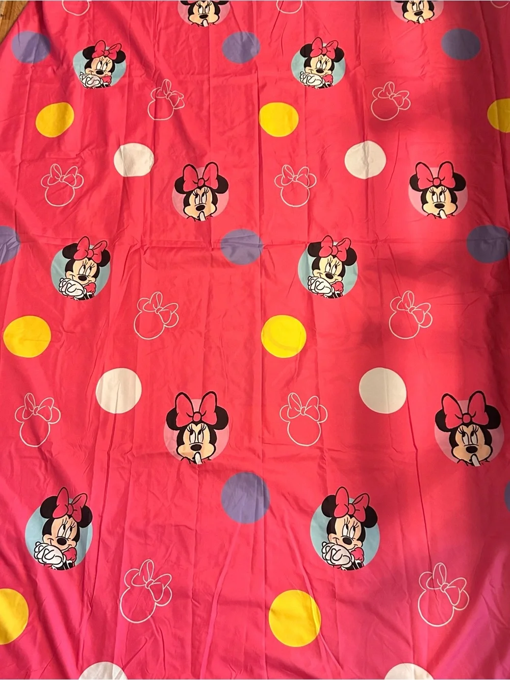 Pink Minnie Mouse Kids Duvet & Sham Set - NWOT